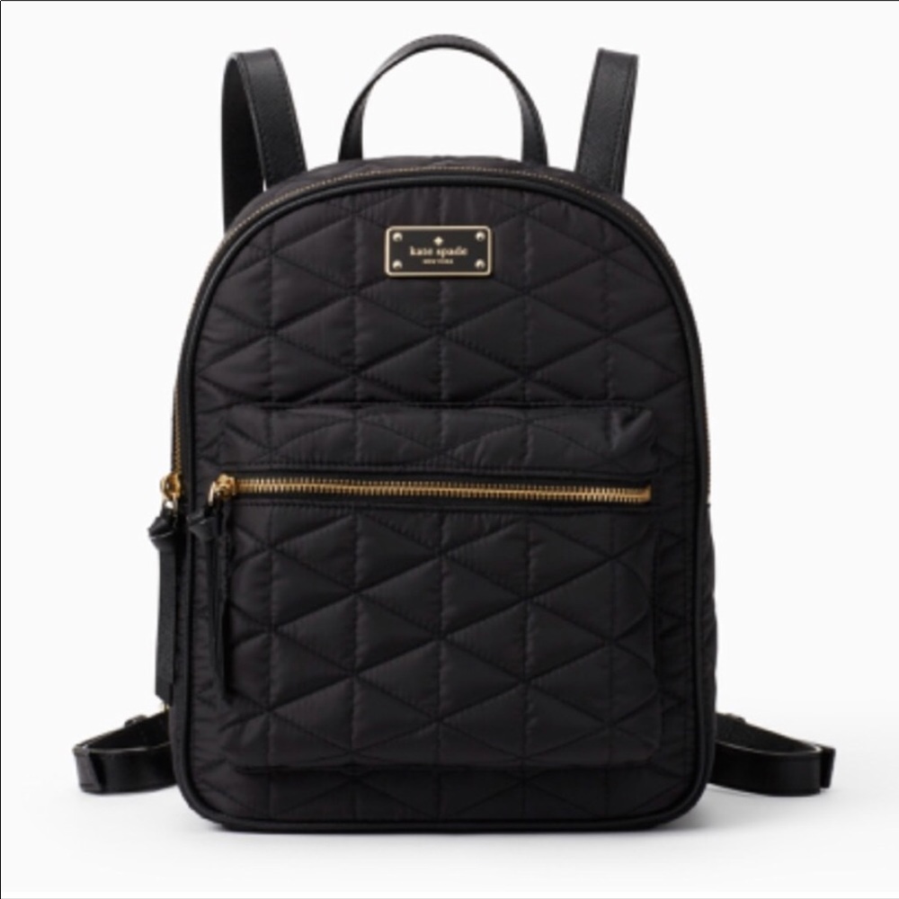 Kate Spade quilted backpack